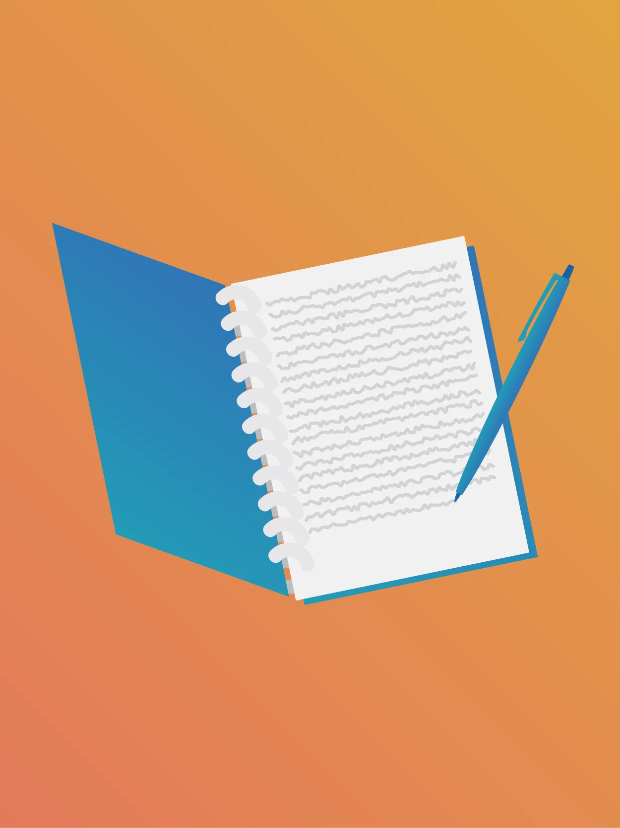 Notebook illustration